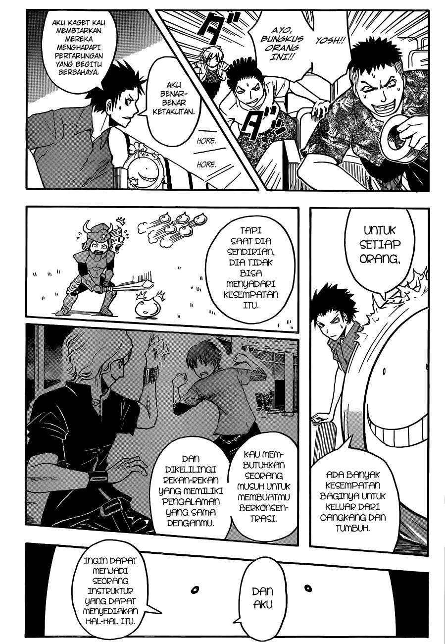 Assassination Classroom Bab 68 halaman 18
