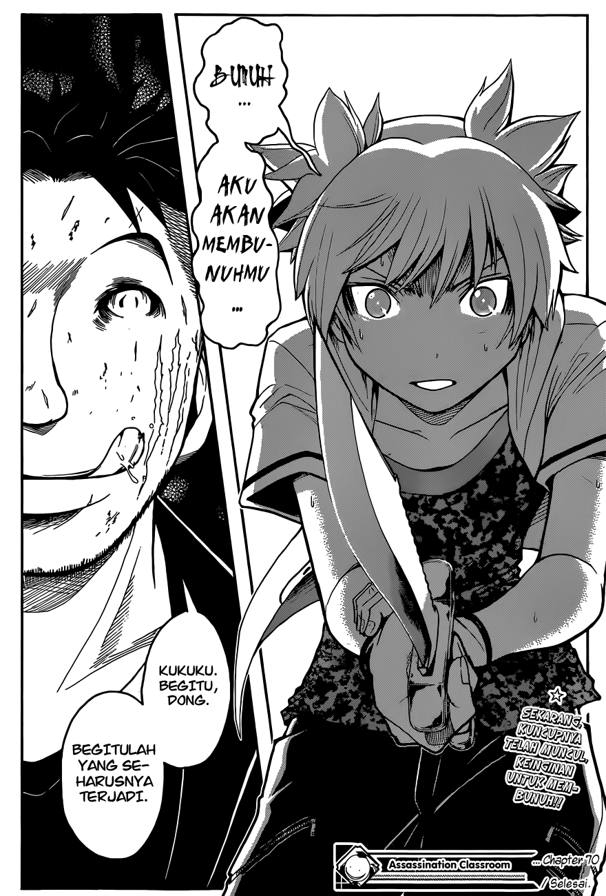 Assassination Classroom Bab 70 halaman 20