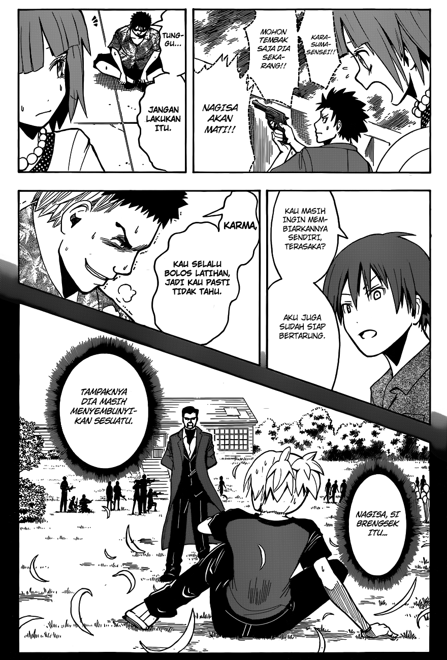 Assassination Classroom Bab 71 halaman 17