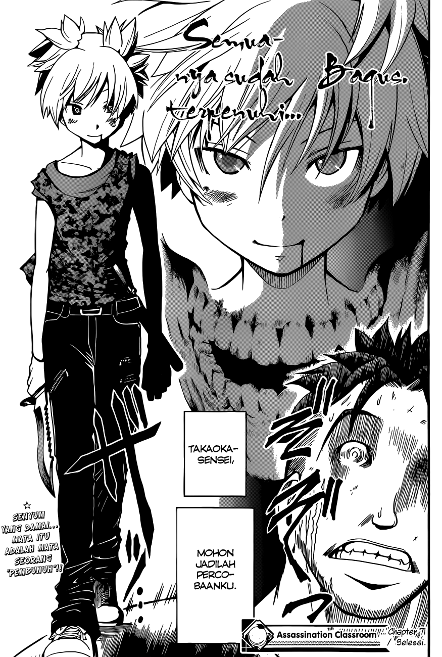 Assassination Classroom Bab 71 halaman 20