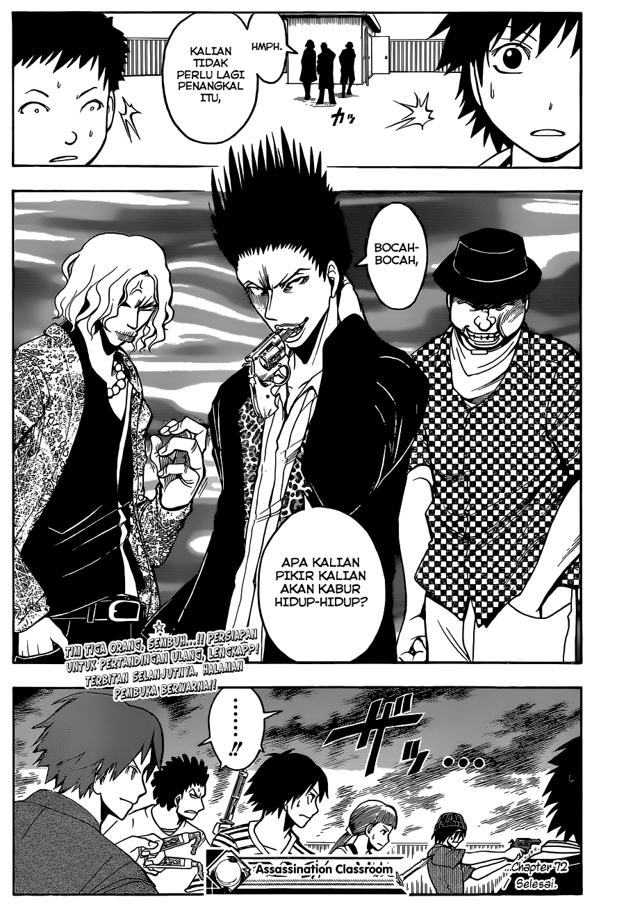 Assassination Classroom Bab 72 halaman 19