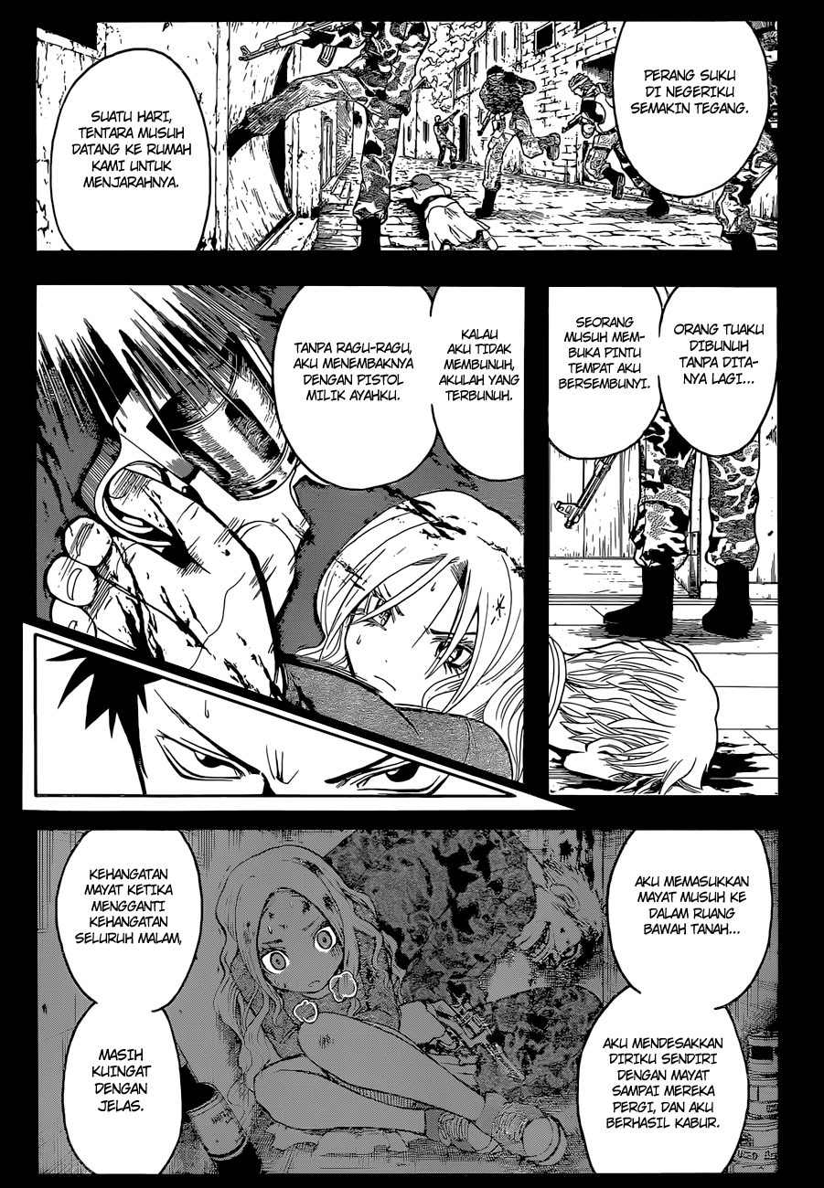Assassination Classroom chapter 75 halaman 17