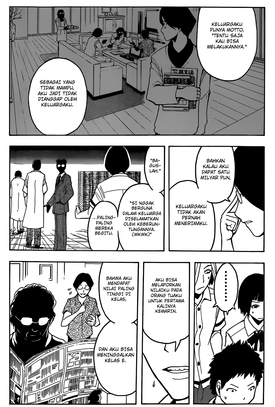 Assassination Classroom Bab 77 halaman 17