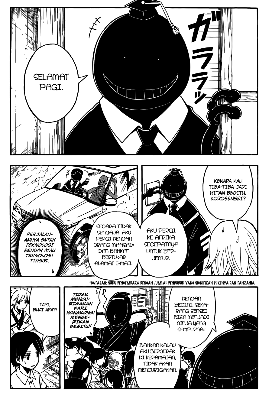 Assassination Classroom Bab 78 halaman 4