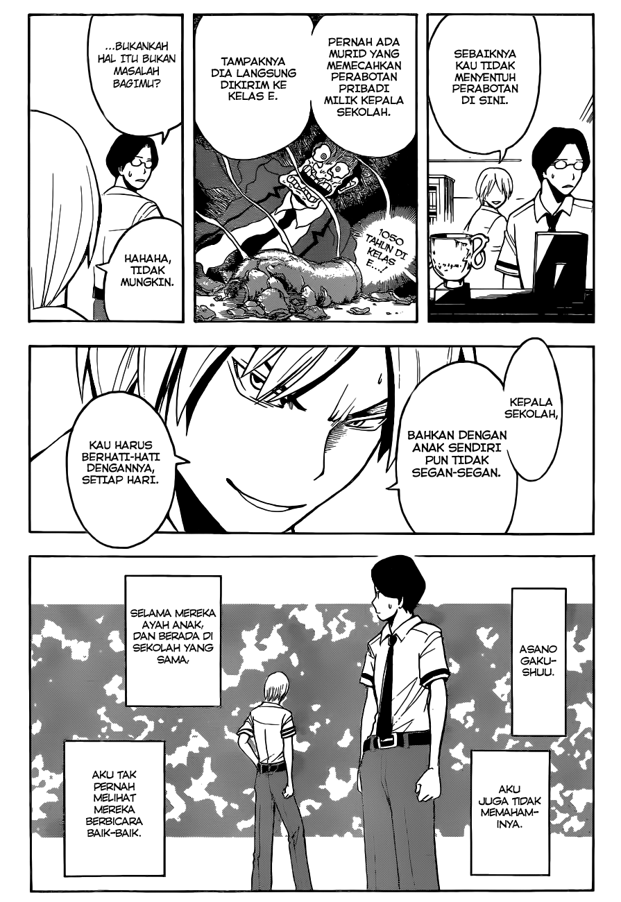 Assassination Classroom Bab 78 halaman 17