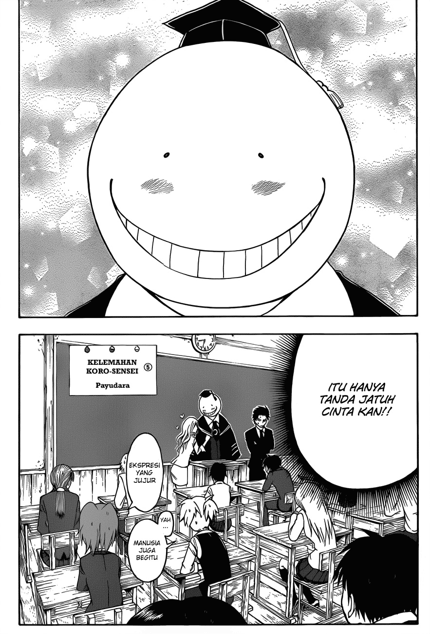 Assassination Classroom Bab 8 halaman 9