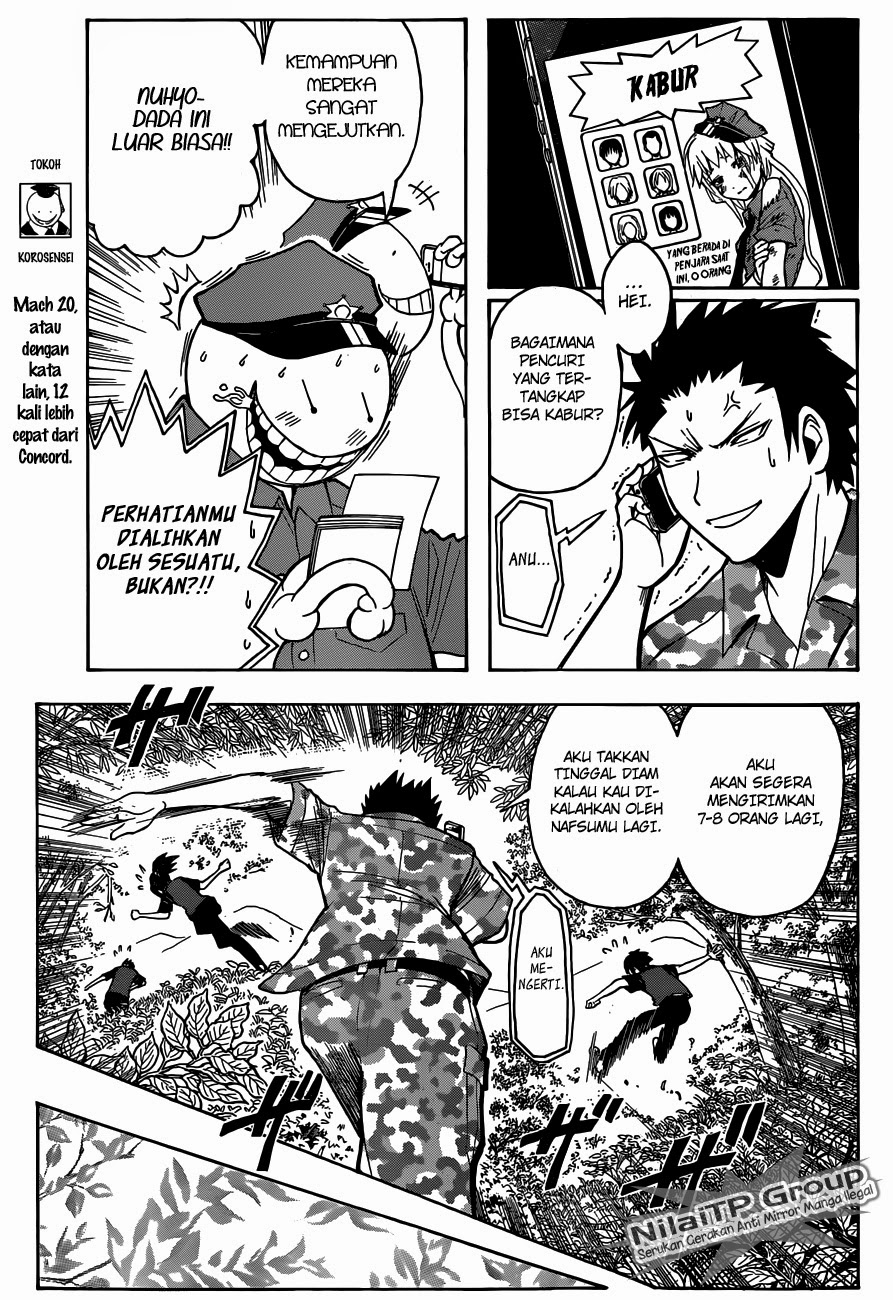 Assassination Classroom Bab 82 halaman 8