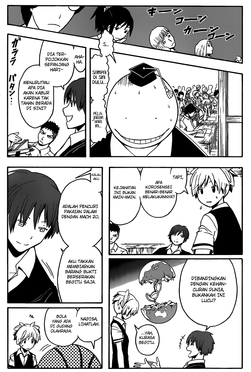 Assassination Classroom Bab 83 halaman 10