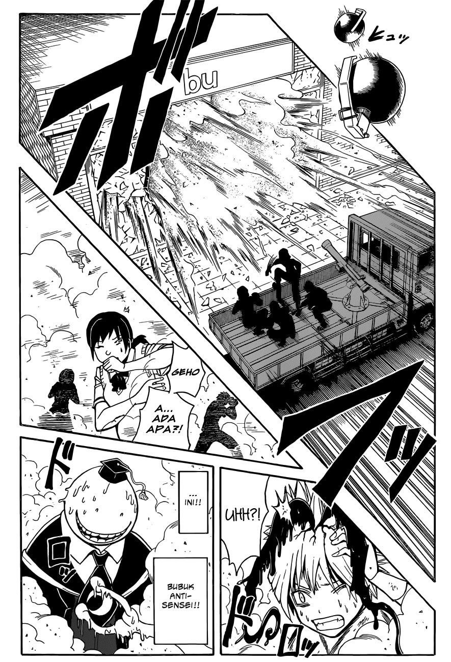 Assassination Classroom Bab 85 halaman 17