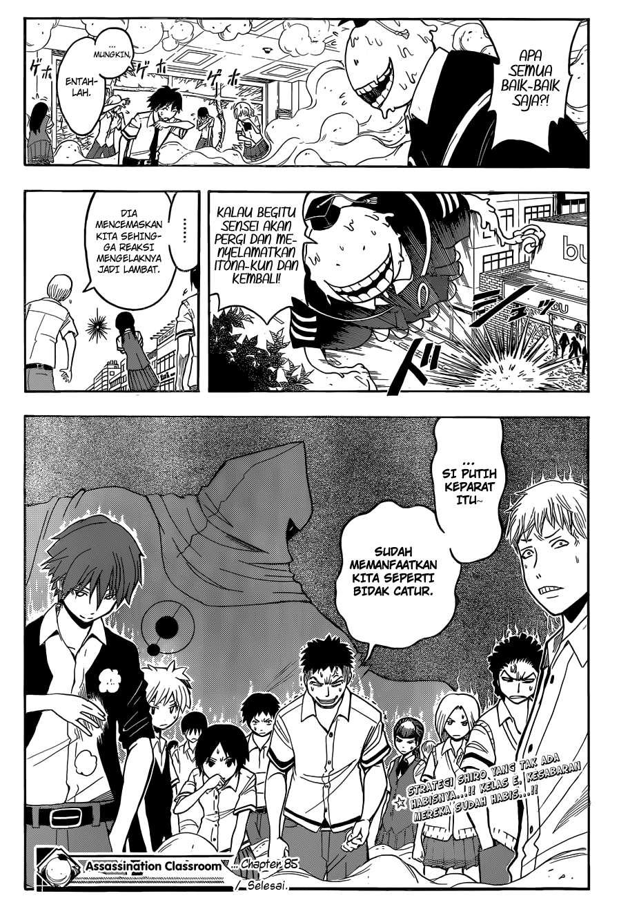 Assassination Classroom Bab 85 halaman 20