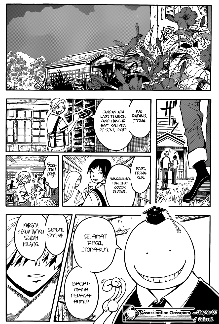 Assassination Classroom Bab 87 halaman 20