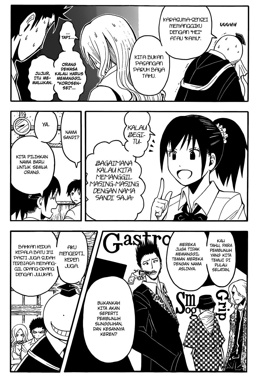 Assassination Classroom Bab 89 halaman 7