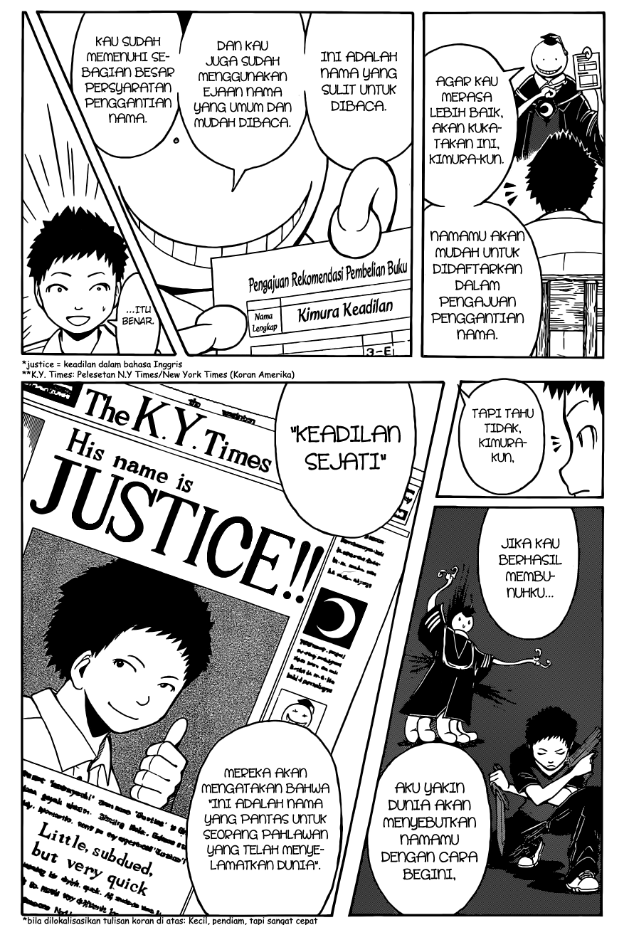 Assassination Classroom Bab 89 halaman 17