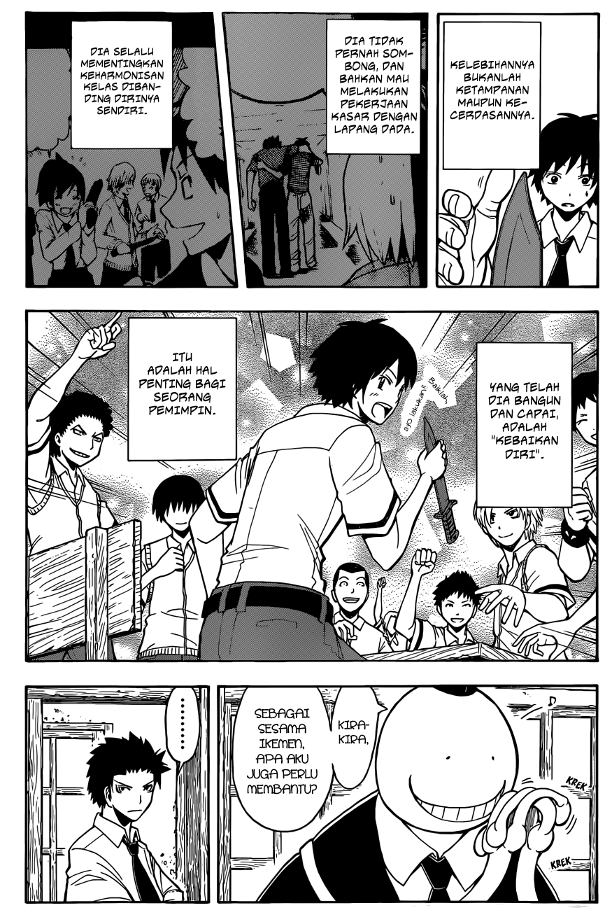 Assassination Classroom chapter 90 halaman 18