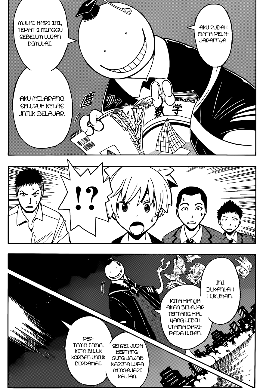 Assassination Classroom Bab 95 halaman 18