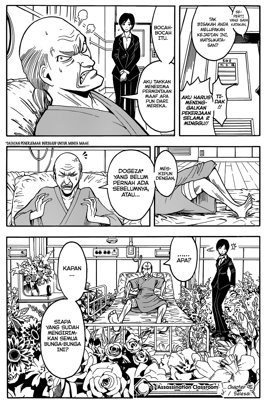 Assassination Classroom Bab 95 halaman 19