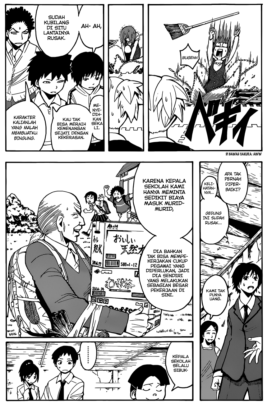 Assassination Classroom chapter 96 halaman 9