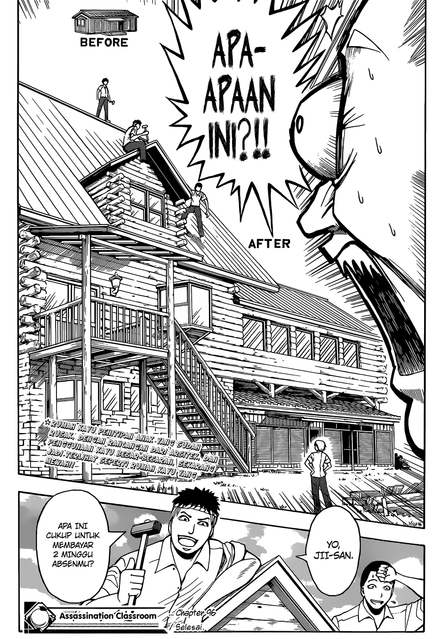 Assassination Classroom chapter 96 halaman 20