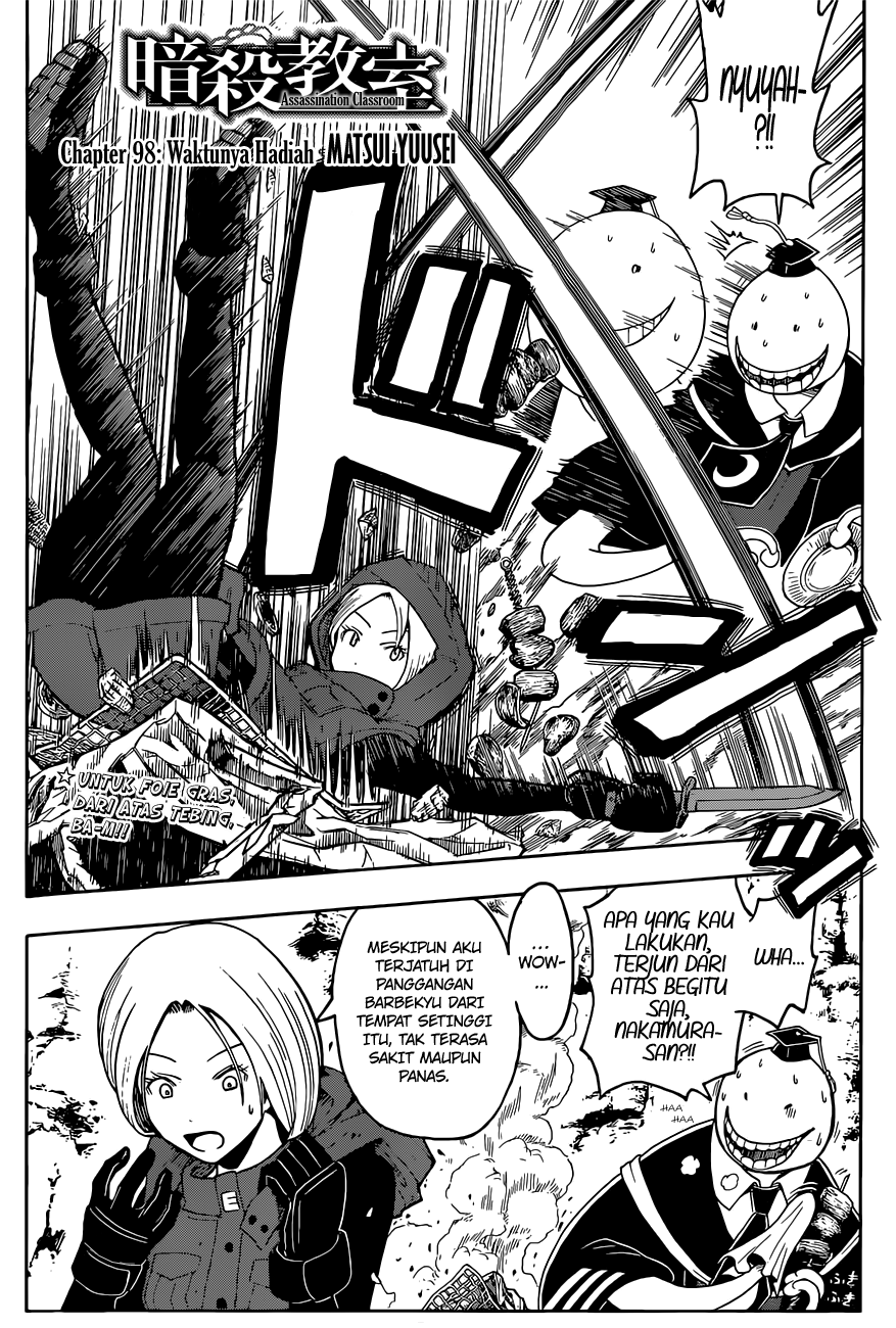 Assassination Classroom Bab 97 halaman 3