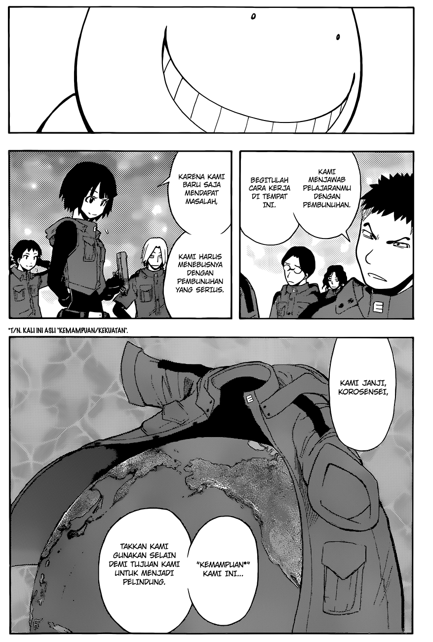 Assassination Classroom Bab 97 halaman 9