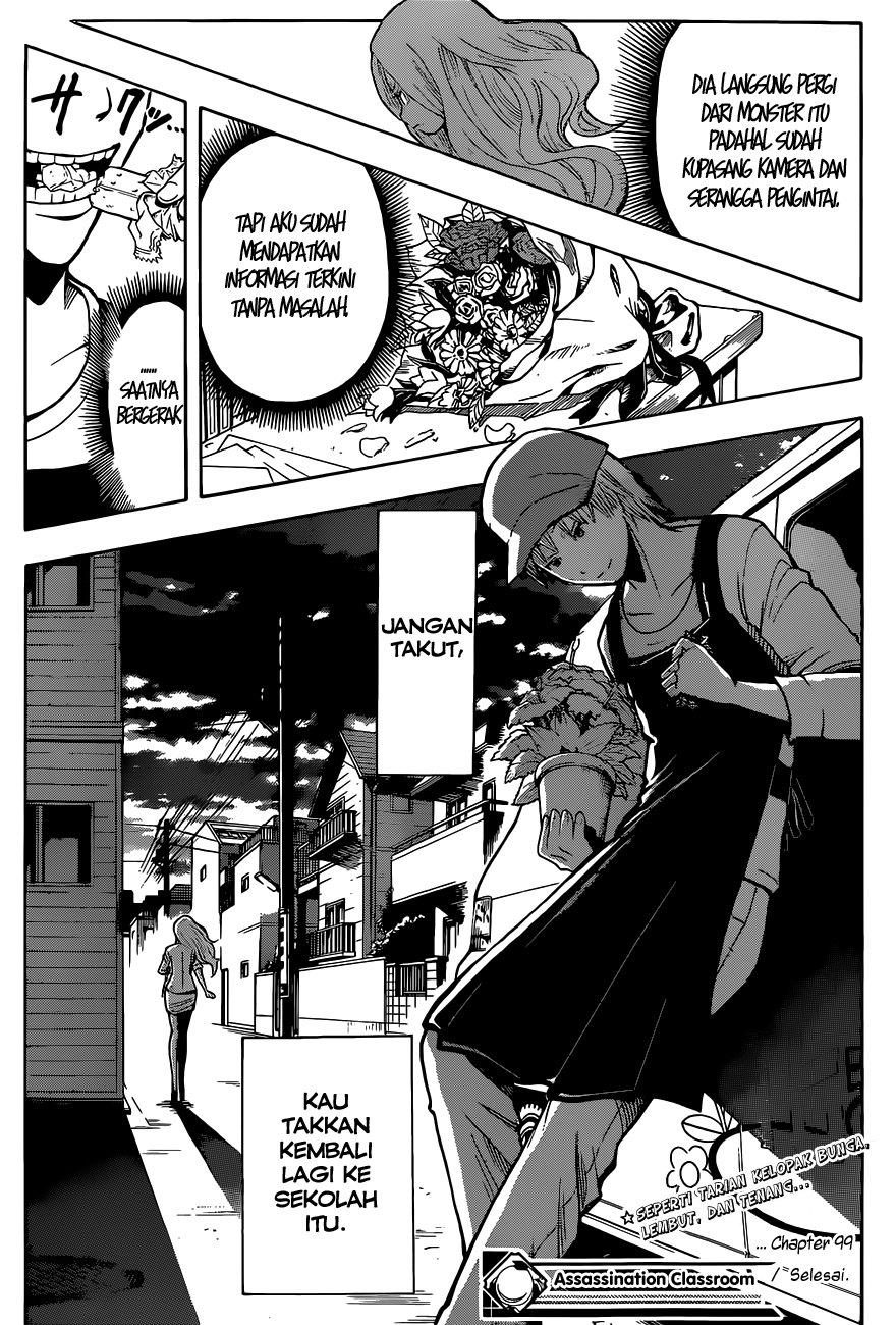 Assassination Classroom Bab 99 halaman 22