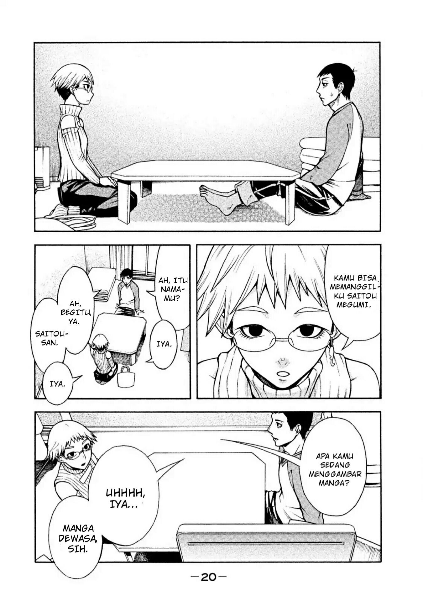 Asuperu Kanojo chapter 1 halaman 20
