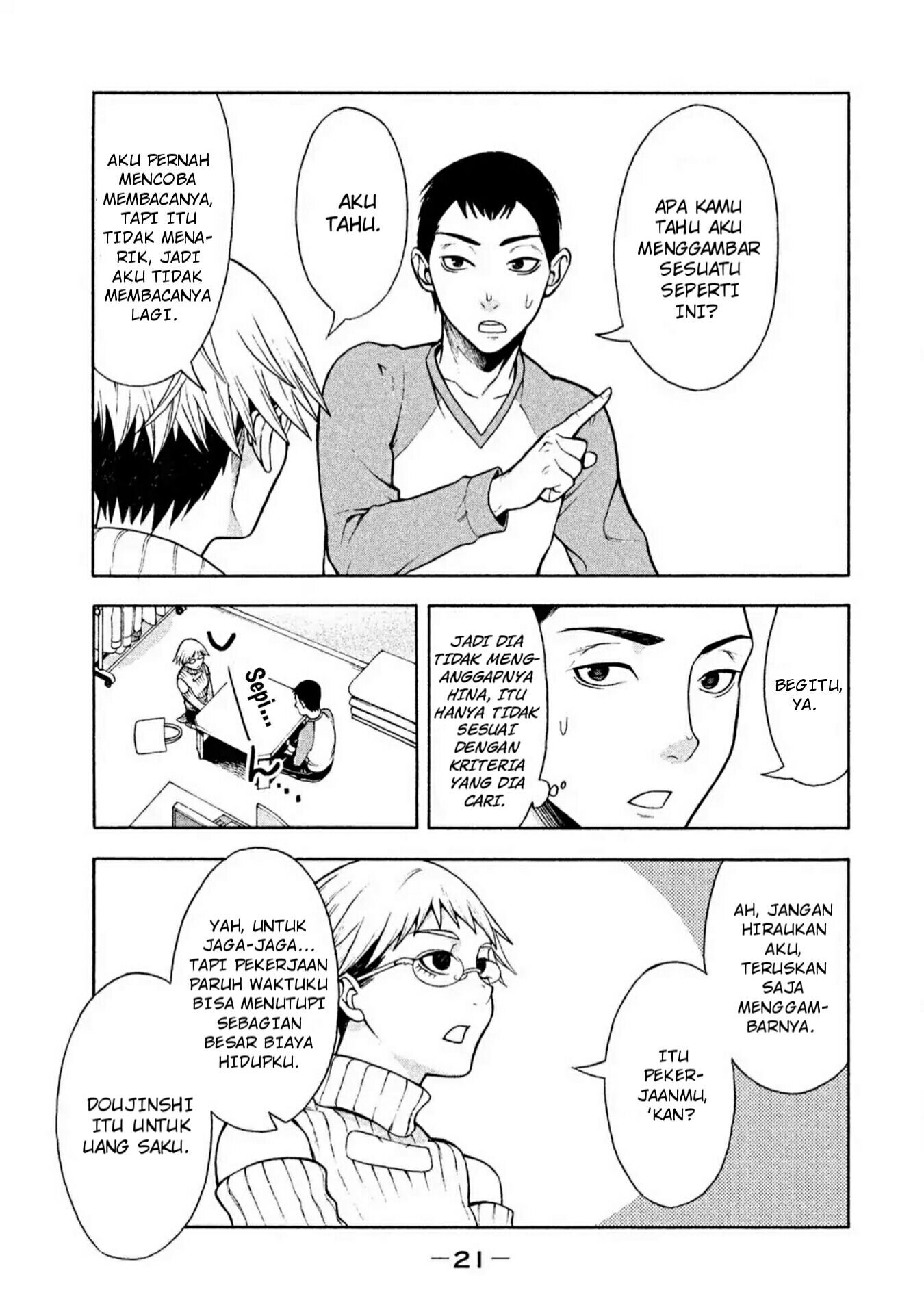 Asuperu Kanojo chapter 1 halaman 21