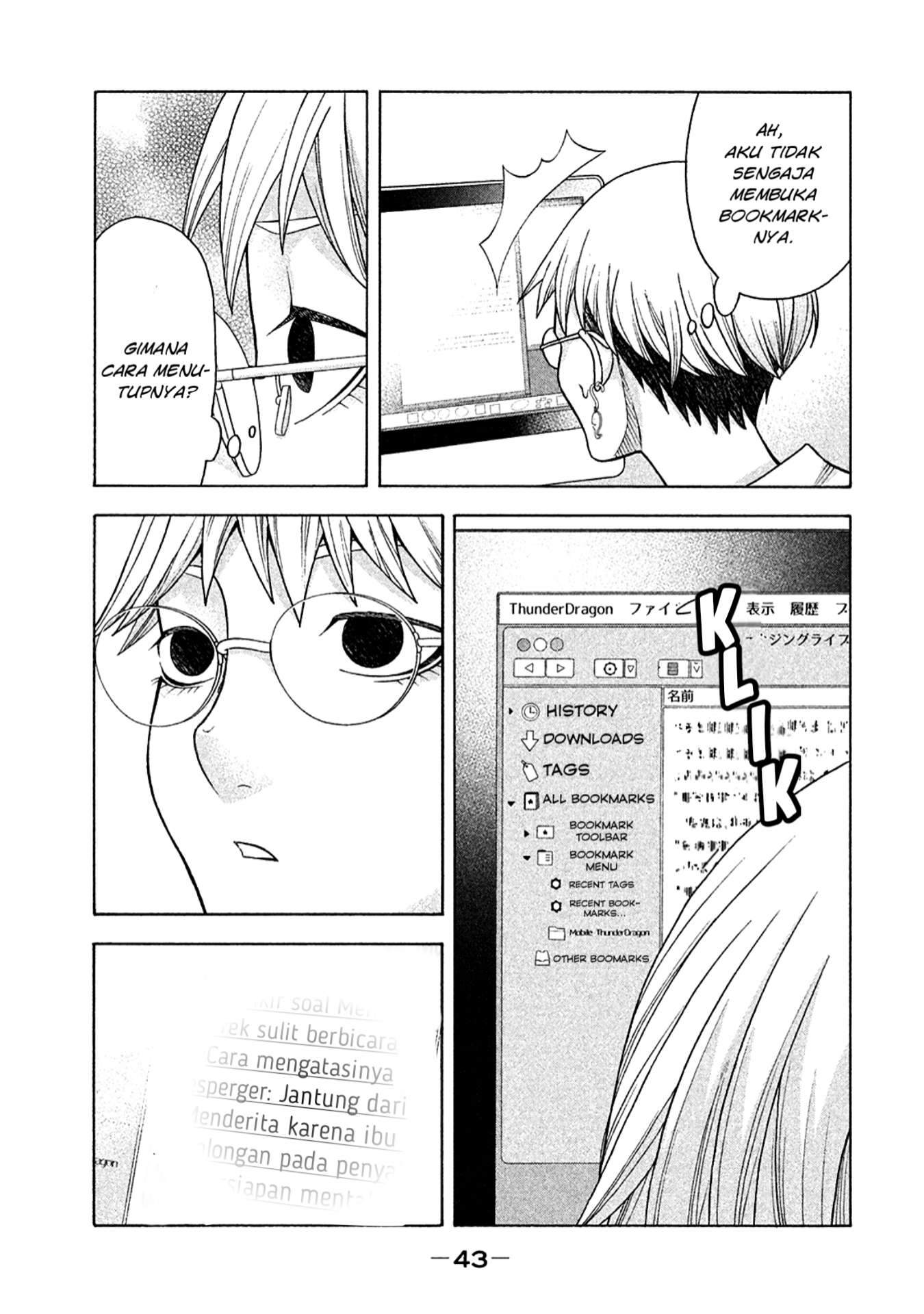 Asuperu Kanojo Bab 10 halaman 16