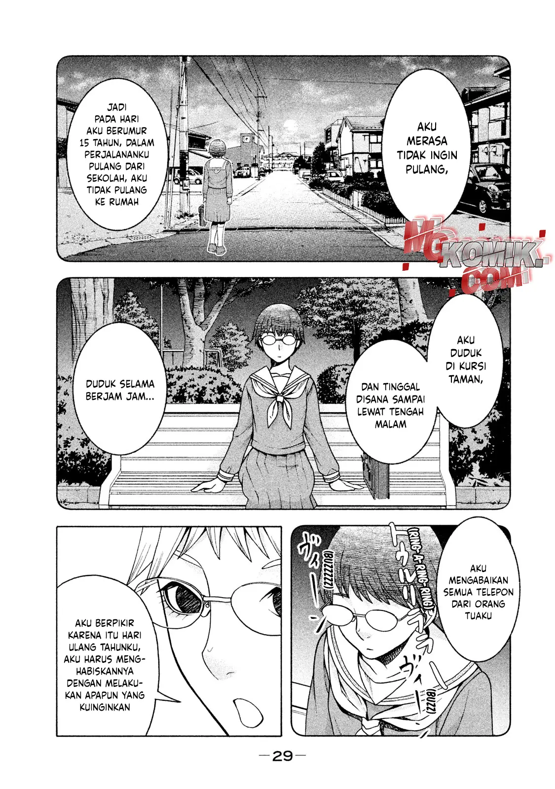 Asuperu Kanojo Bab 18 halaman 12