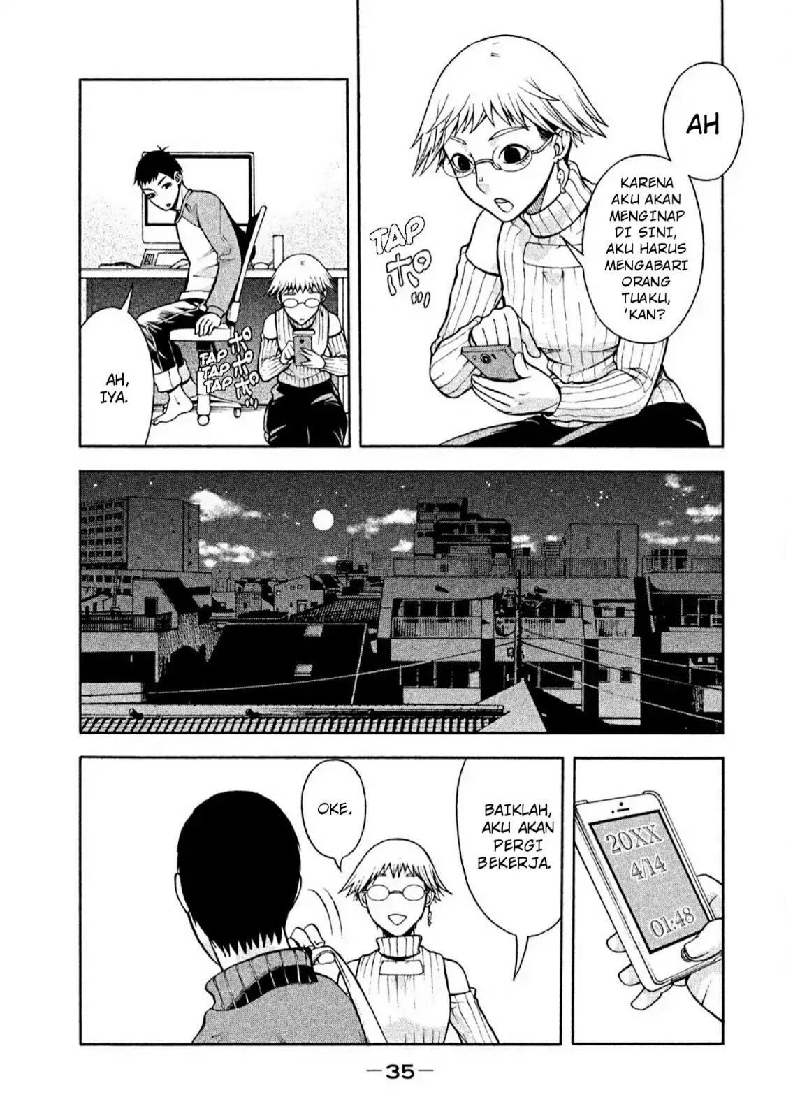 Asuperu Kanojo Bab 2 halaman 12