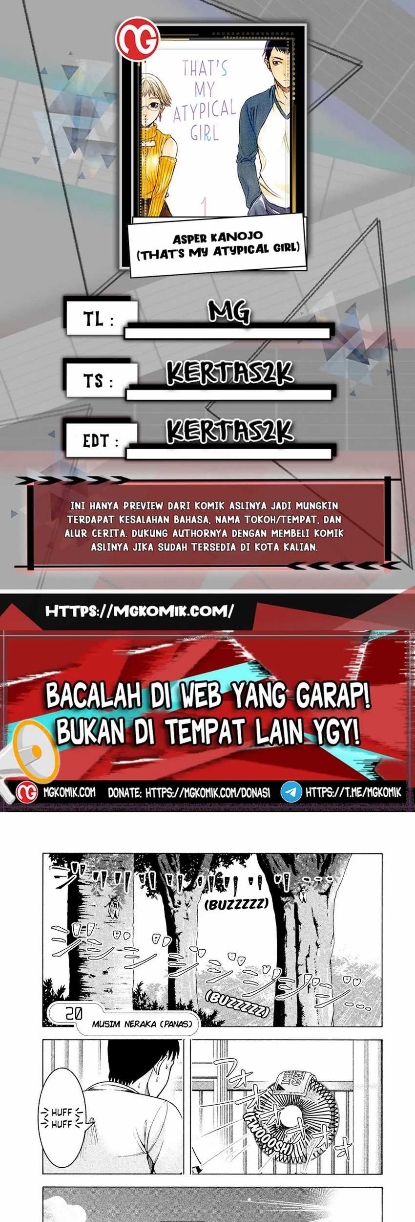 Asuperu Kanojo Bab 20 halaman 1