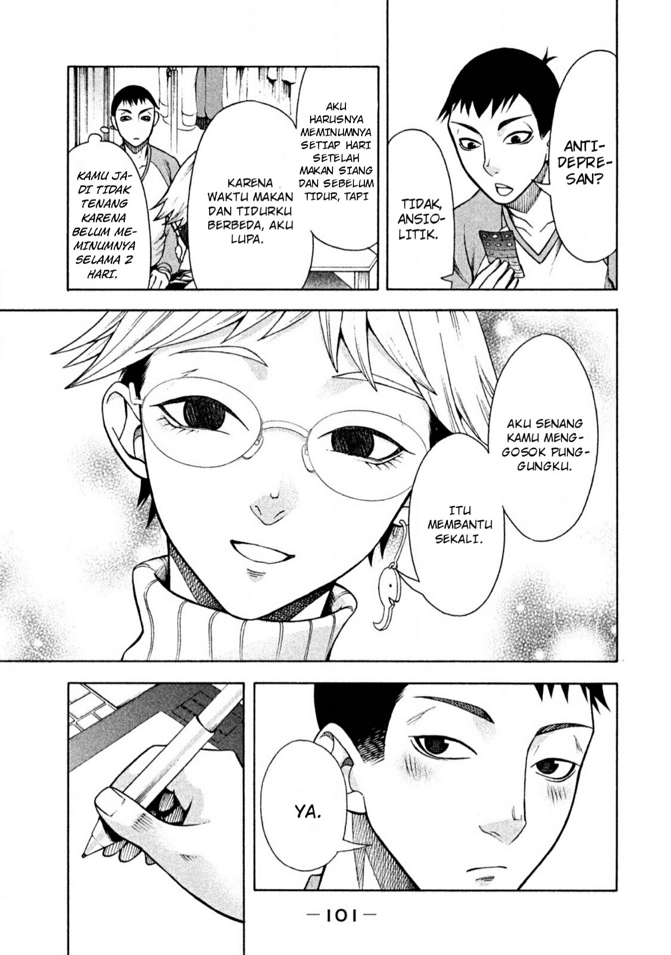 Asuperu Kanojo Bab 5 halaman 8