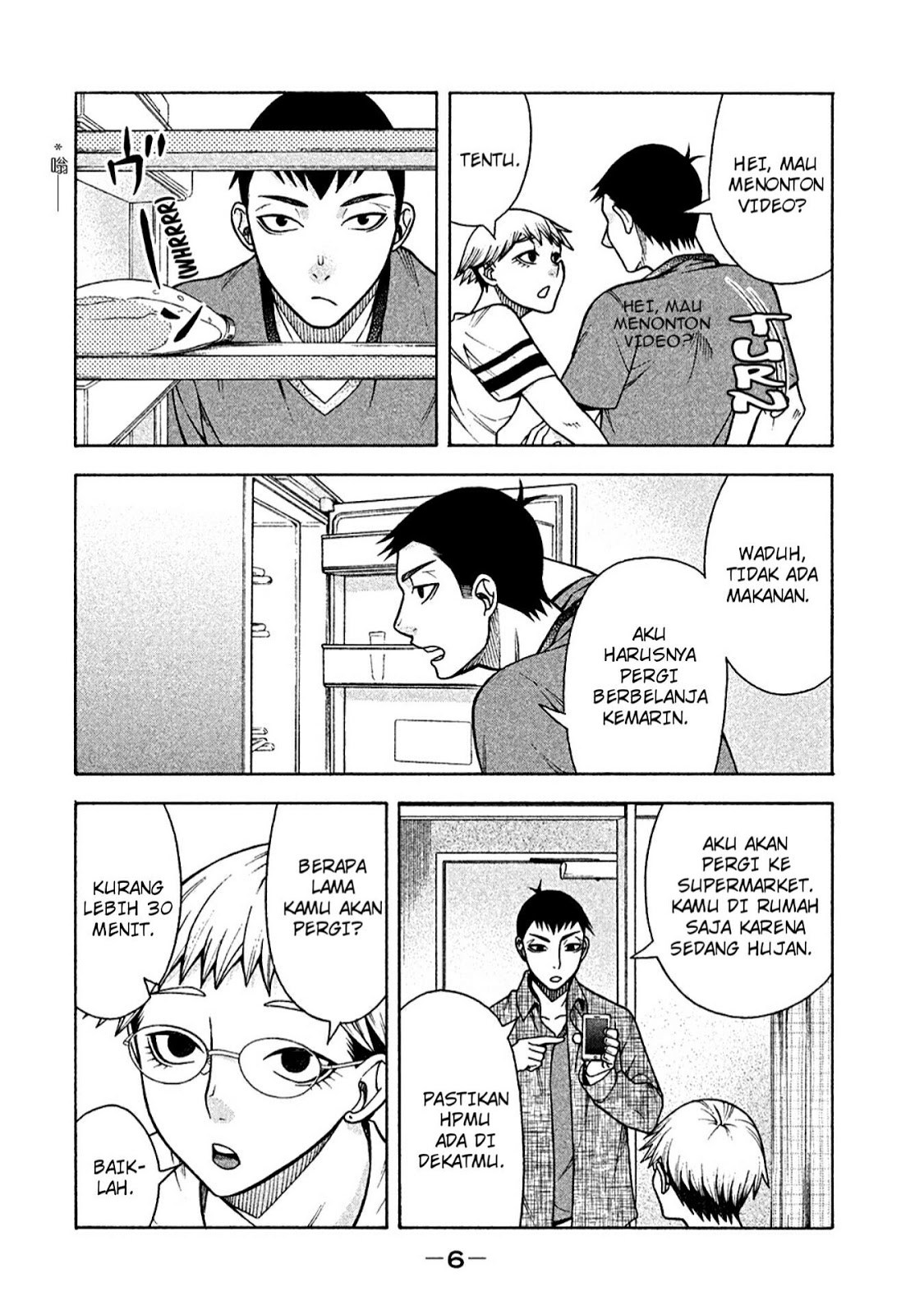 Asuperu Kanojo Bab 9 halaman 6