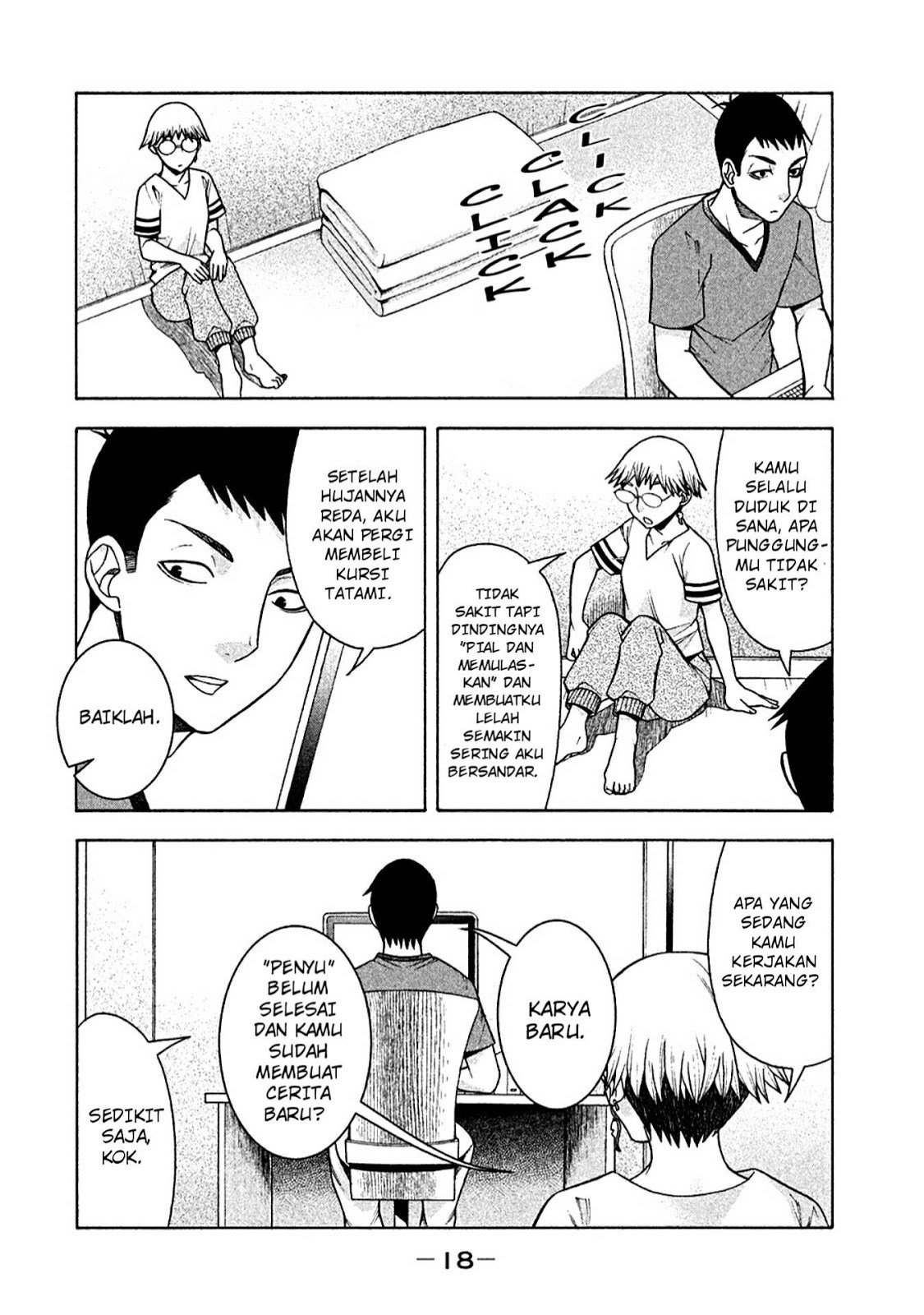 Asuperu Kanojo Bab 9 halaman 18