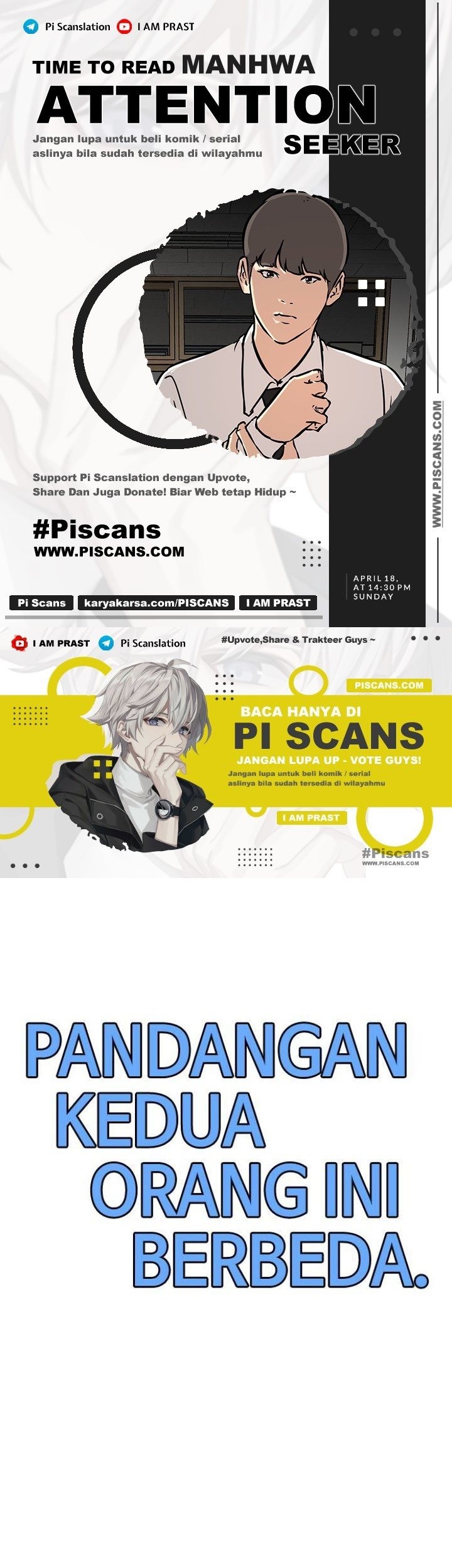 Attention Seeker chapter 12 halaman 1