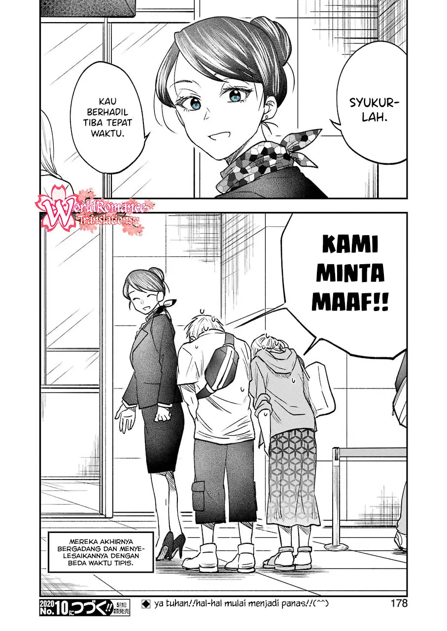 Awkward Senpai Serialization Bab 08 halaman 16