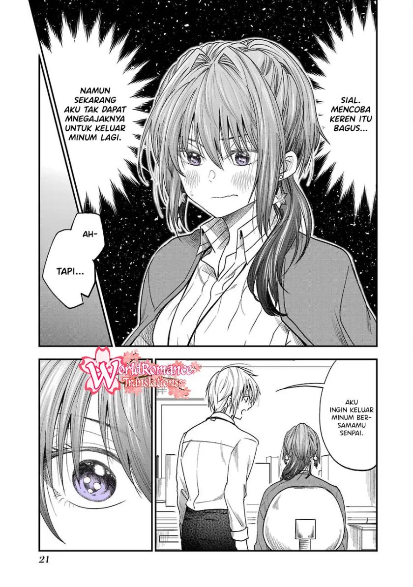 Awkward Senpai Serialization chapter 13.1 halaman 4