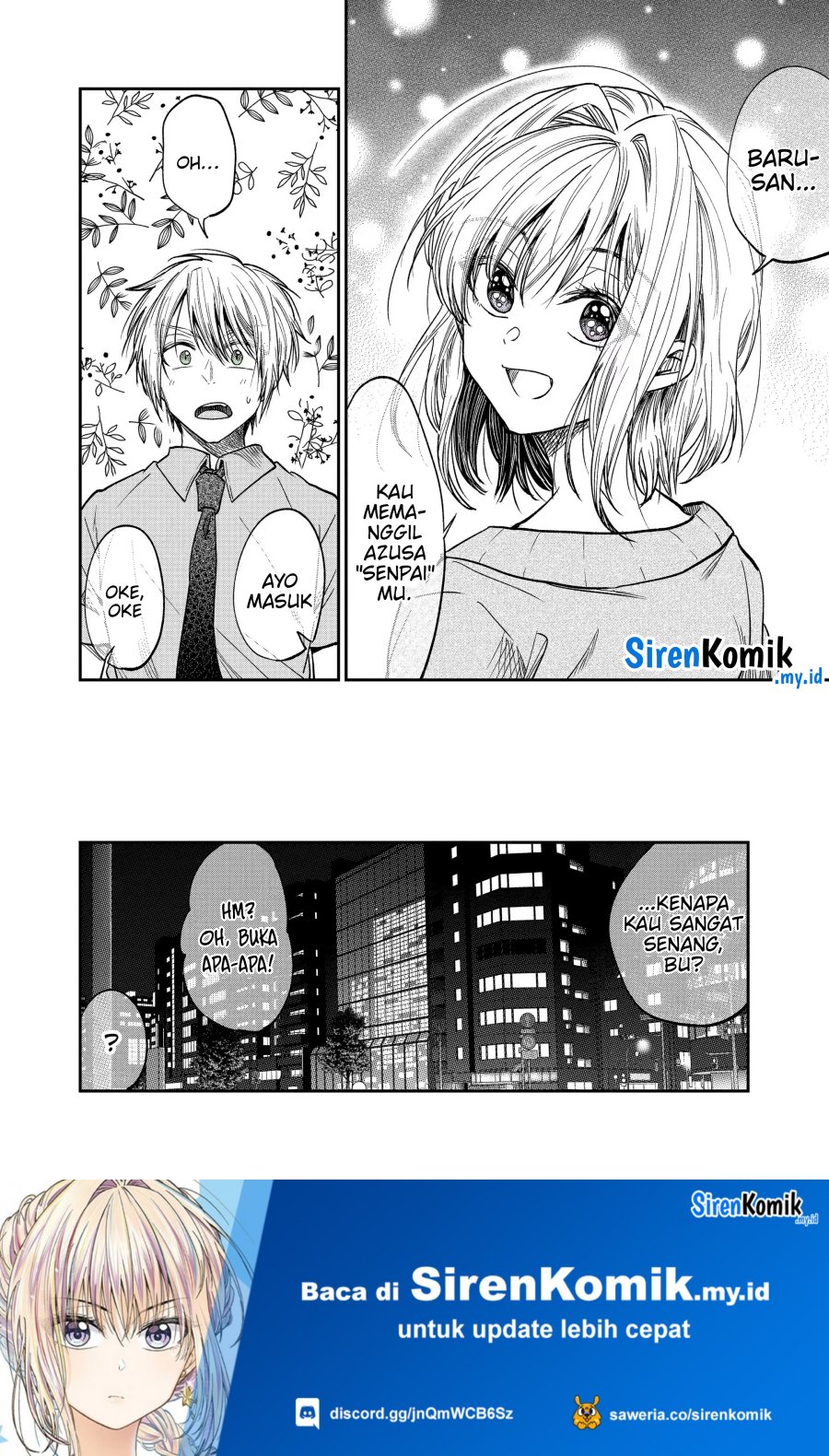 Awkward Senpai Serialization Bab 32 halaman 16