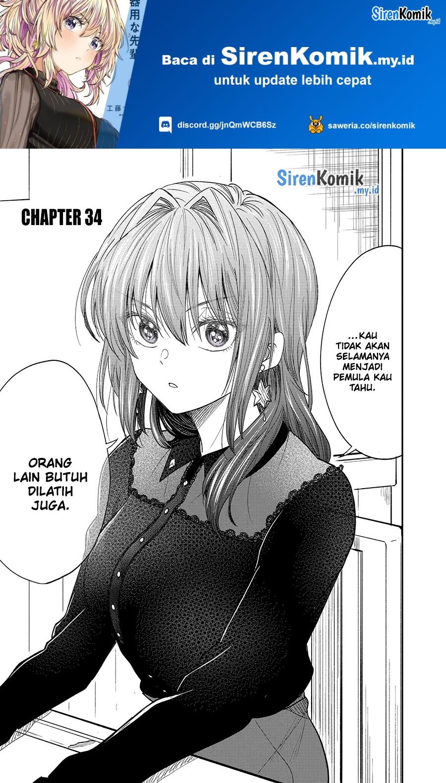 Awkward Senpai Serialization Bab 34 halaman 2