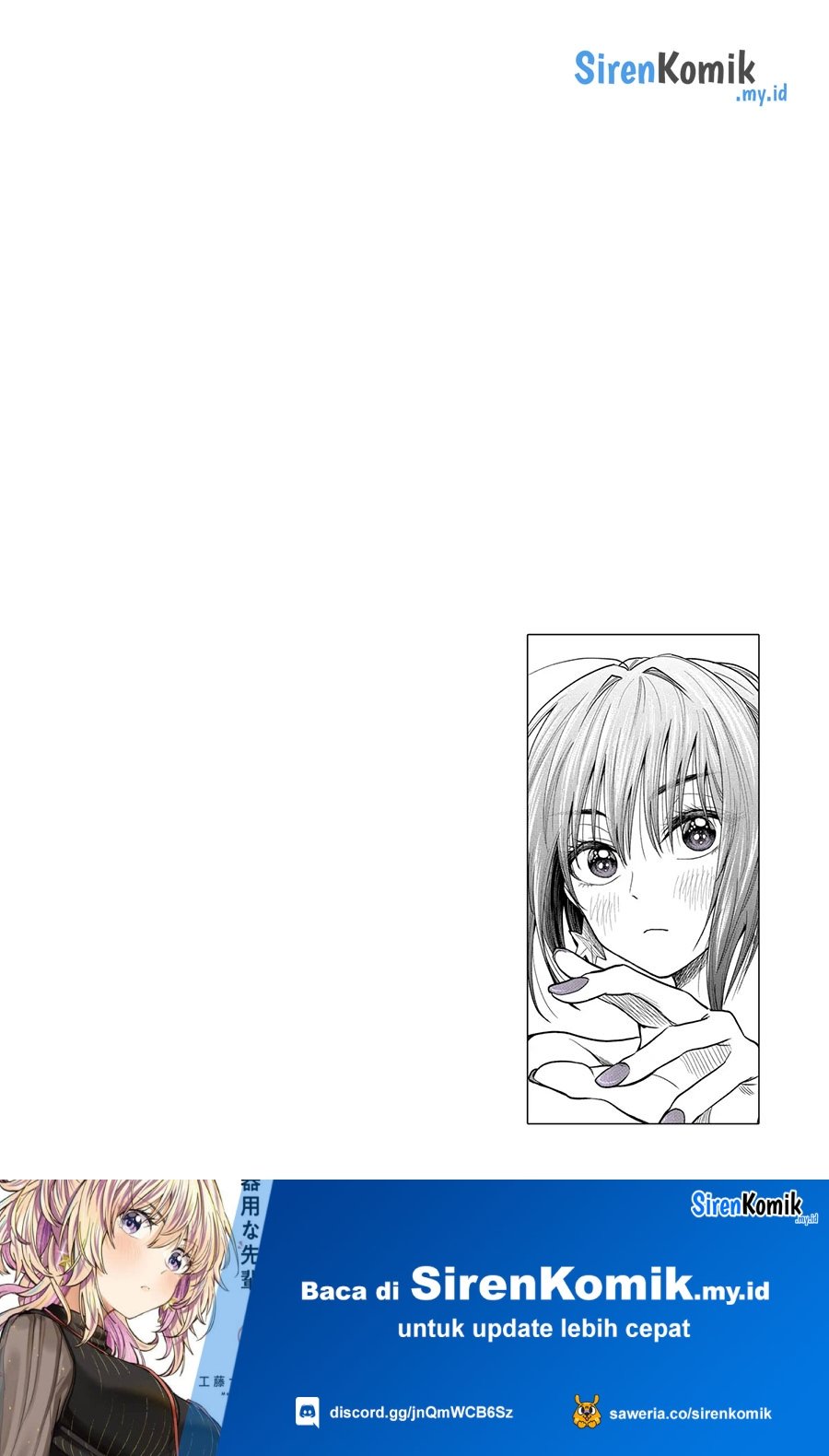 Awkward Senpai Serialization chapter 35 halaman 6