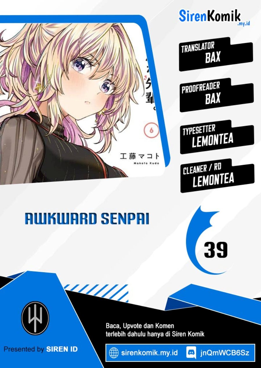 Awkward Senpai Serialization Bab 39 halaman 1