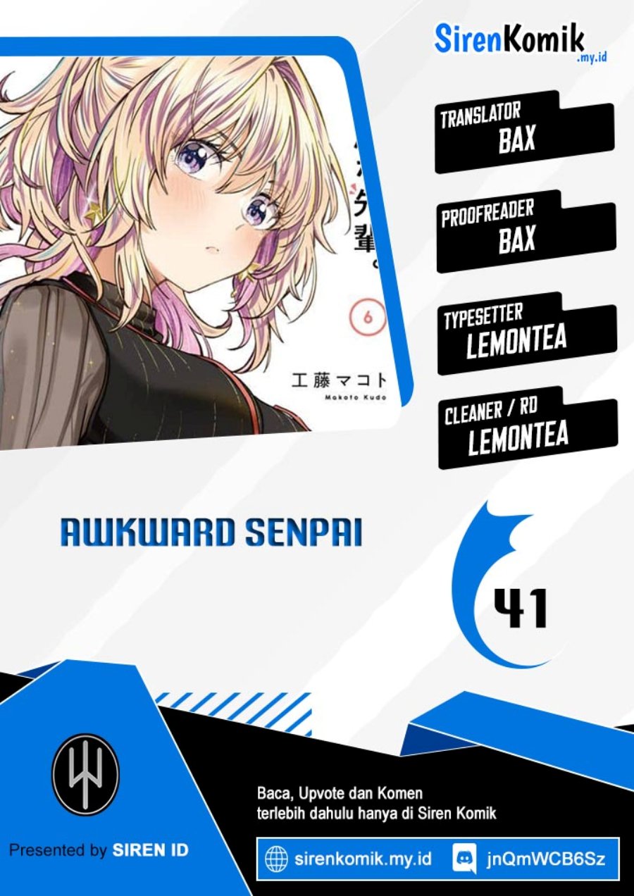 Awkward Senpai Serialization Bab 41 halaman 1