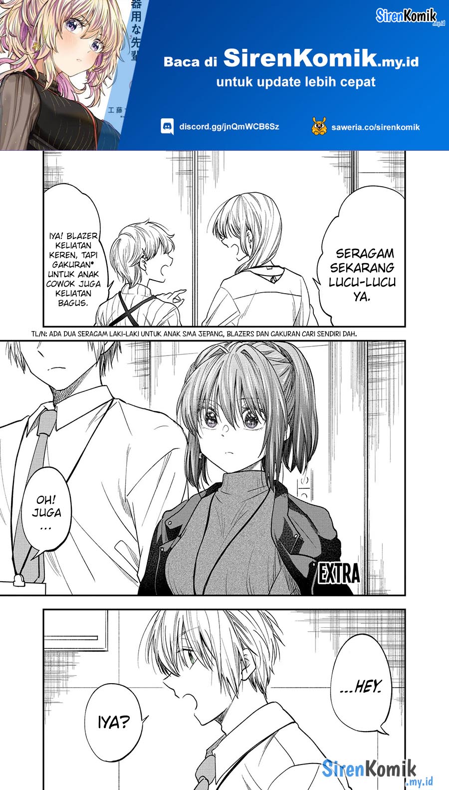 Awkward Senpai Serialization Bab 44.5 halaman 2