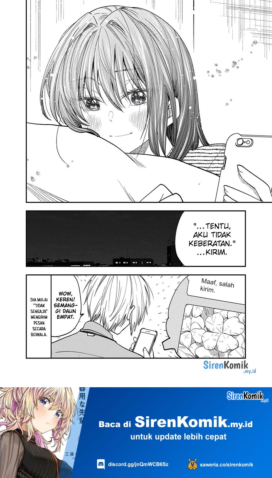 Awkward Senpai Serialization Bab 45 halaman 11