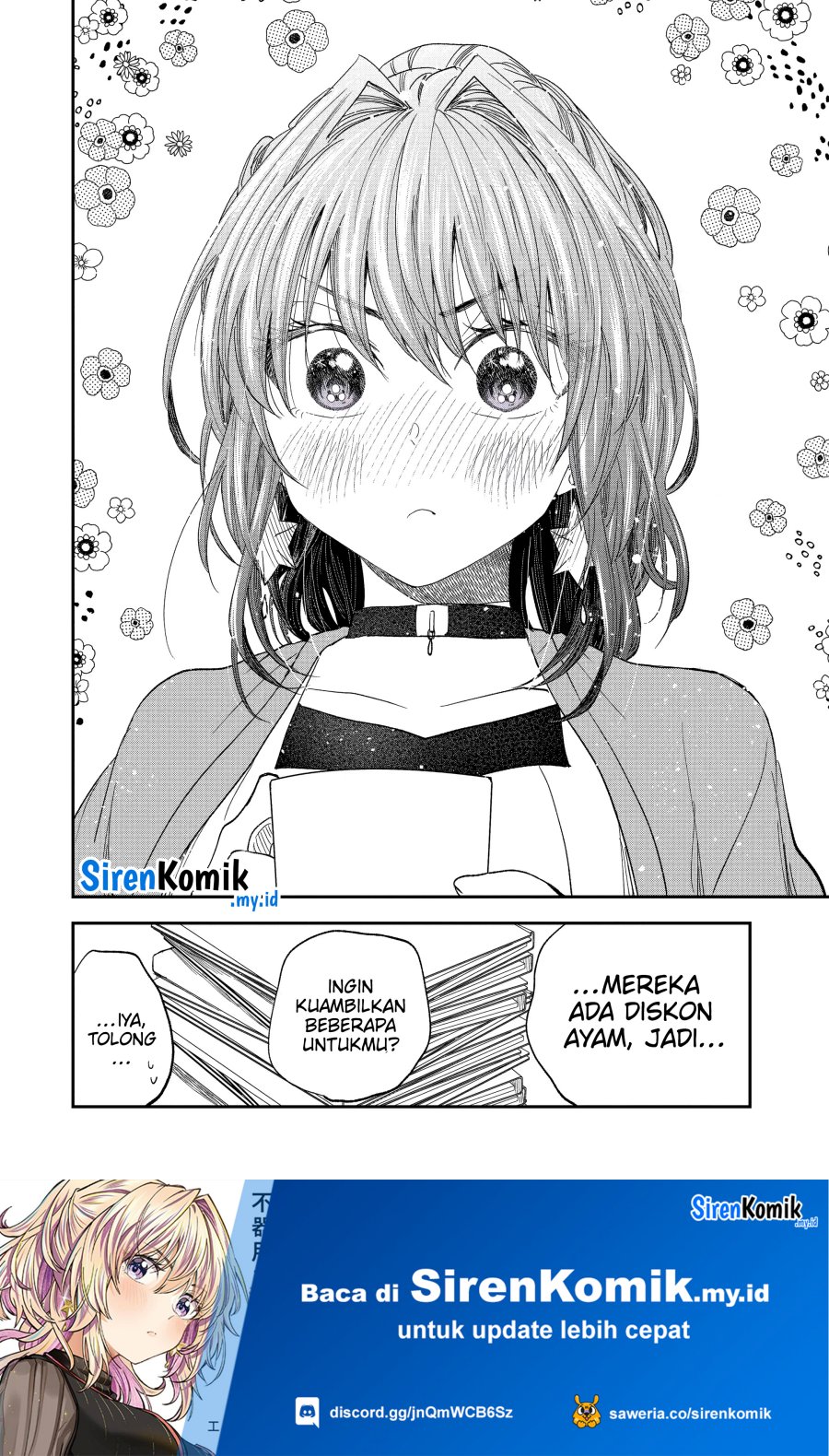 Awkward Senpai Serialization chapter 48 halaman 5