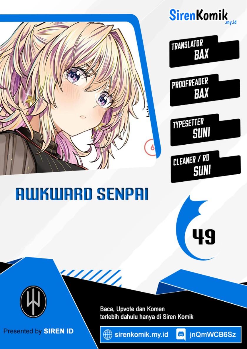 Awkward Senpai Serialization chapter 49 halaman 1