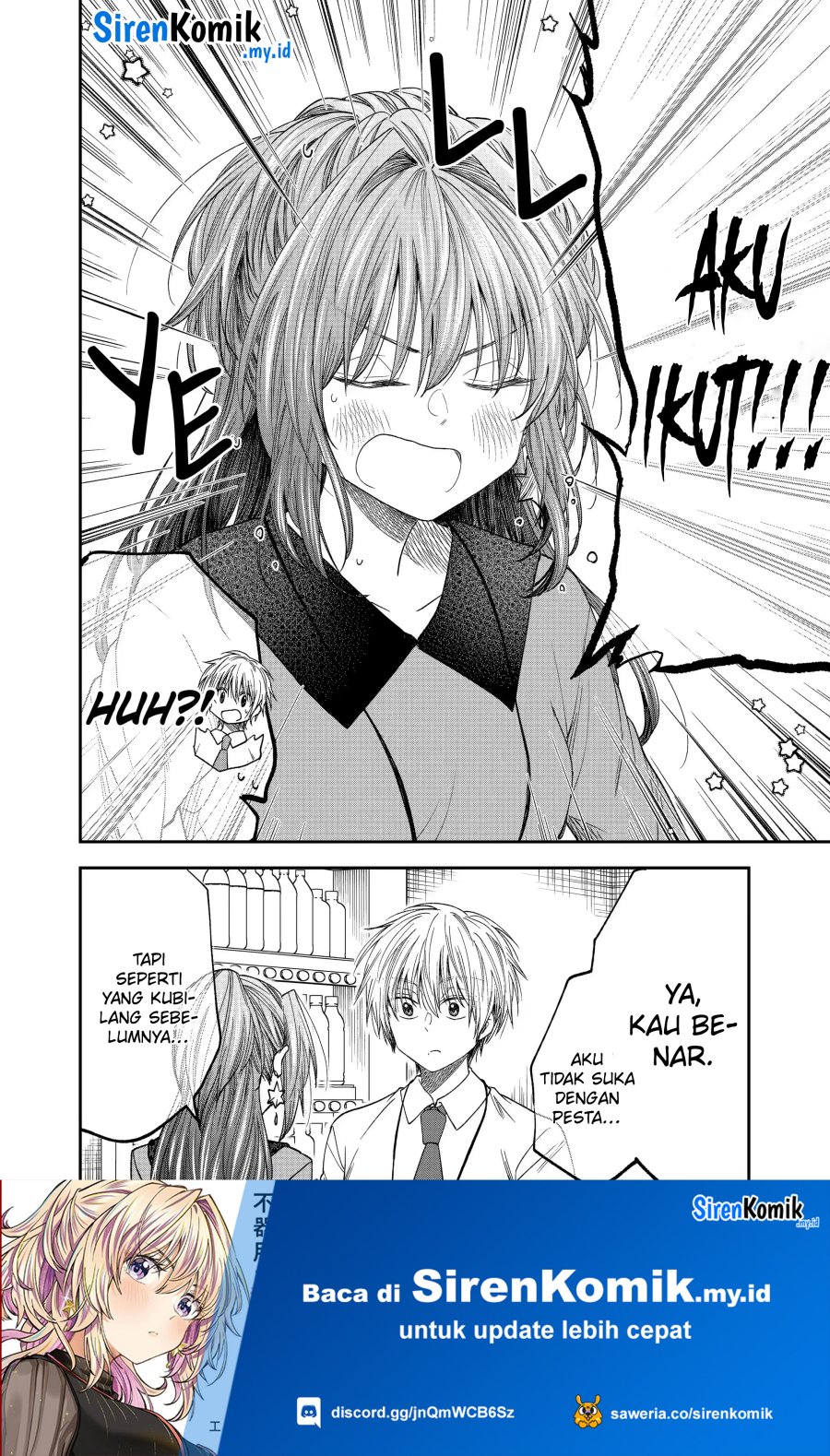 Awkward Senpai Serialization Bab 50 halaman 11
