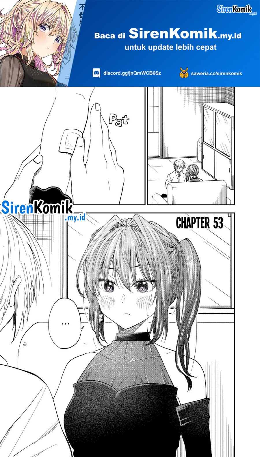 Awkward Senpai Serialization chapter 53 halaman 2