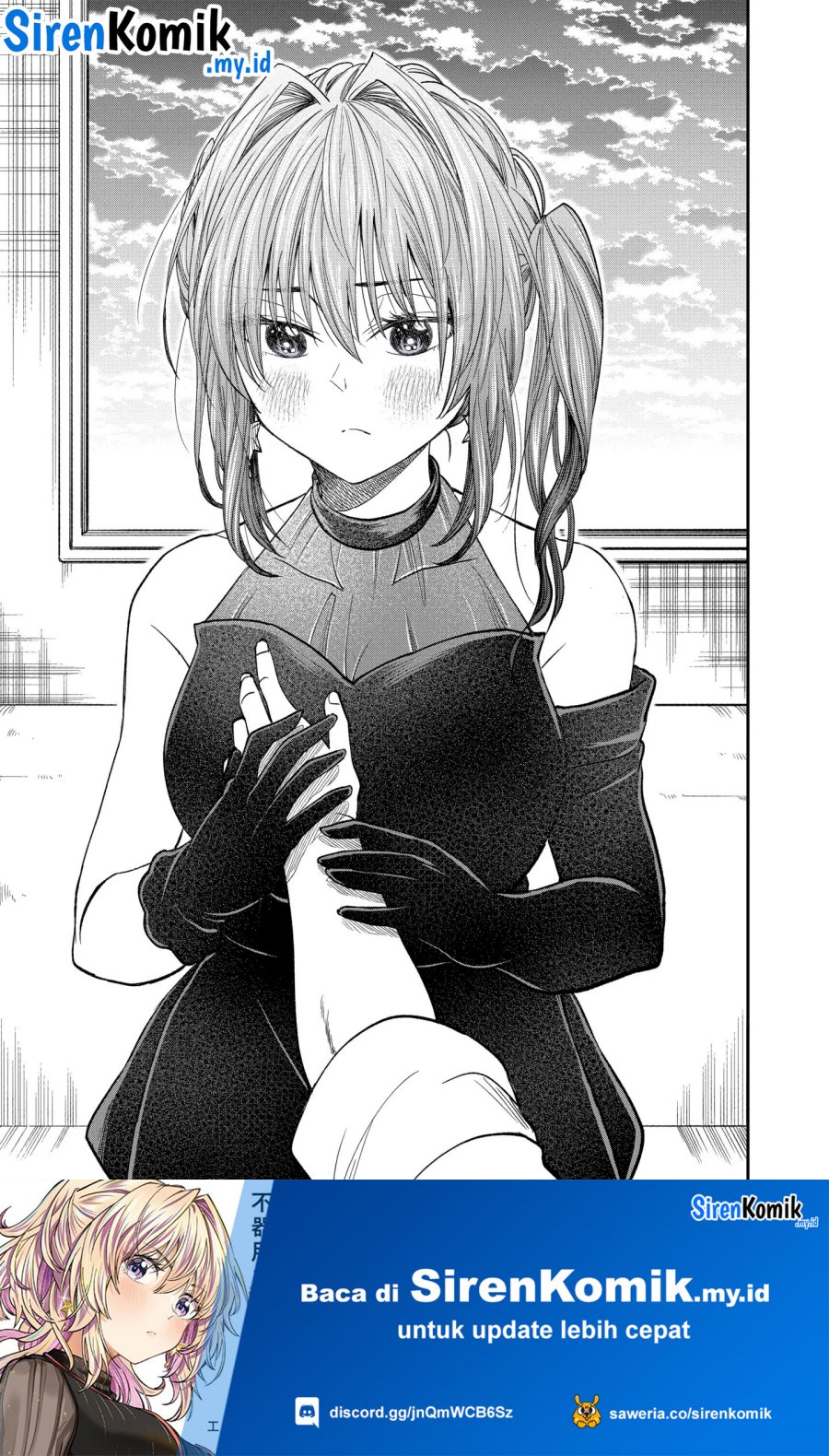 Awkward Senpai Serialization chapter 53 halaman 12