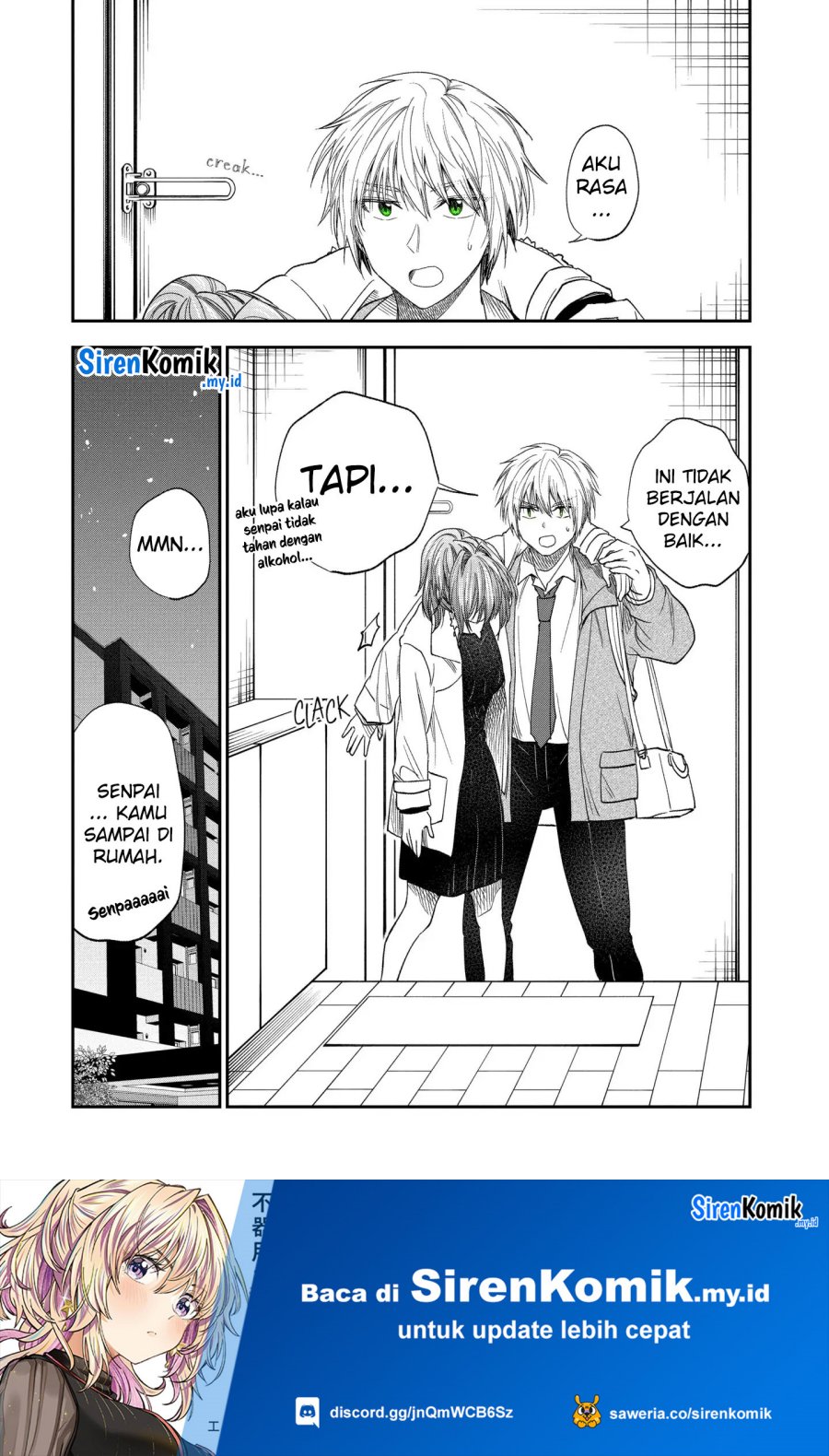 Awkward Senpai Serialization Bab 56 halaman 13